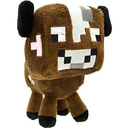 Майнкрафт (Minecraft) Мягкая игрушка "Корова"