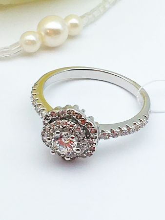 Кольцо "Сияющий алмаз"
