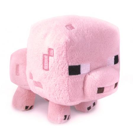 Майнкрафт (Minecraft) Мягкая игрушка "Поросенок" (Baby Pig)