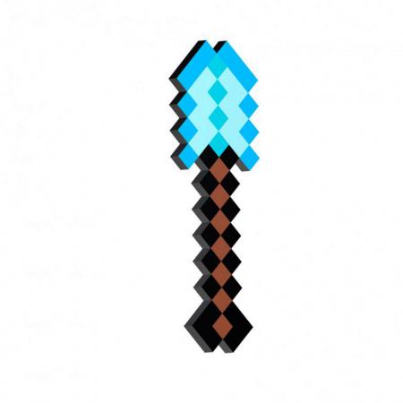 Майнкрафт (Minecraft) Лопата алмазная, 45 см