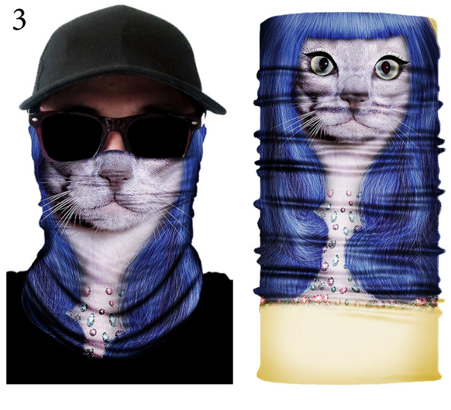 3D Мультибандана (бафф) 12 в 1 "Animal"