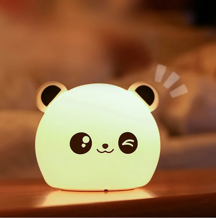 Лампа сенсорная USB с пультом дистанционного управления "Панда"