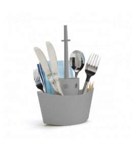 Подставка для столовых приборов или зубных щеток "Кораблик"
