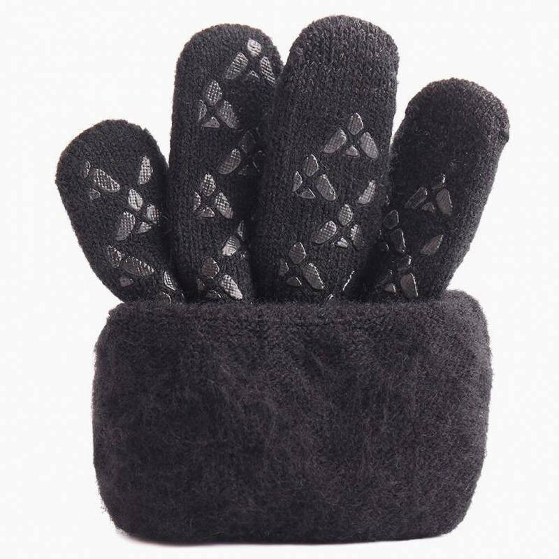 Перчатки зимние сенсорные, черные