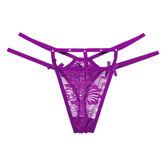 Трусики женские кружевные "Bryne Panties Purple" фиолетовые