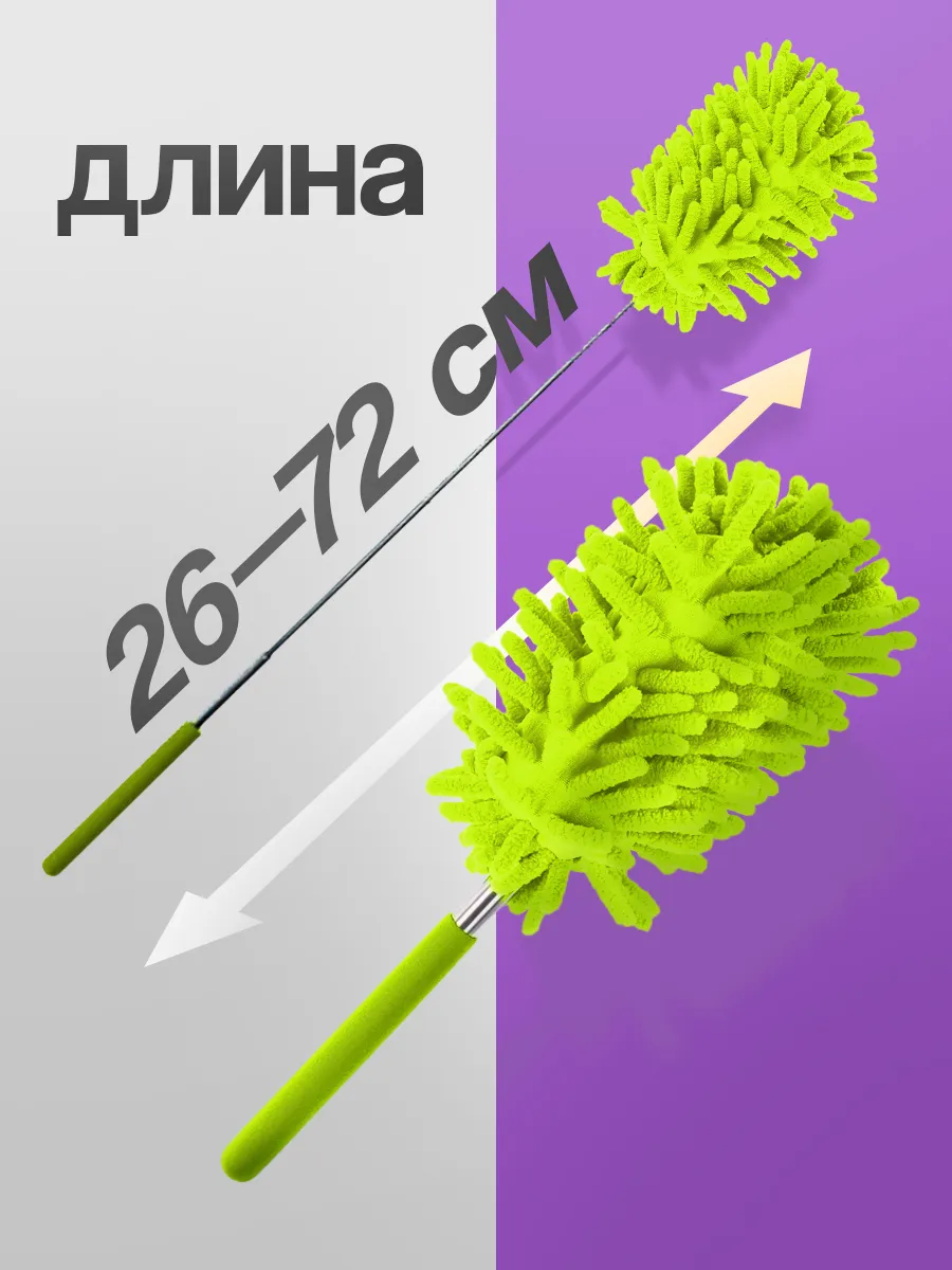 Метелка для уборки телескопическая