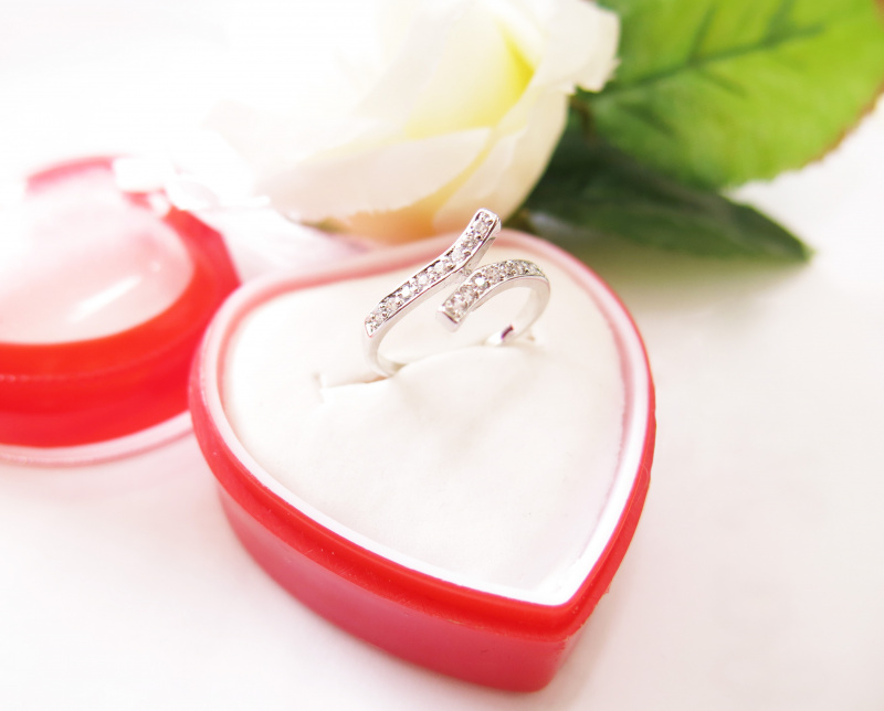 Кольцо "Две встречи"