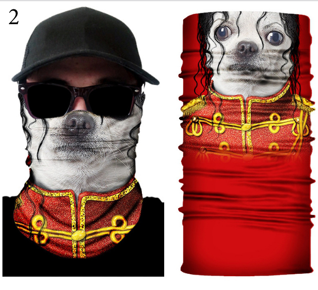 3D Мультибандана (бафф) 12 в 1 "Animal"