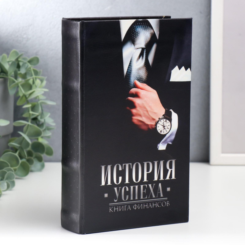 Книга-сейф "История успеха. Книга финансов", 13*21 см