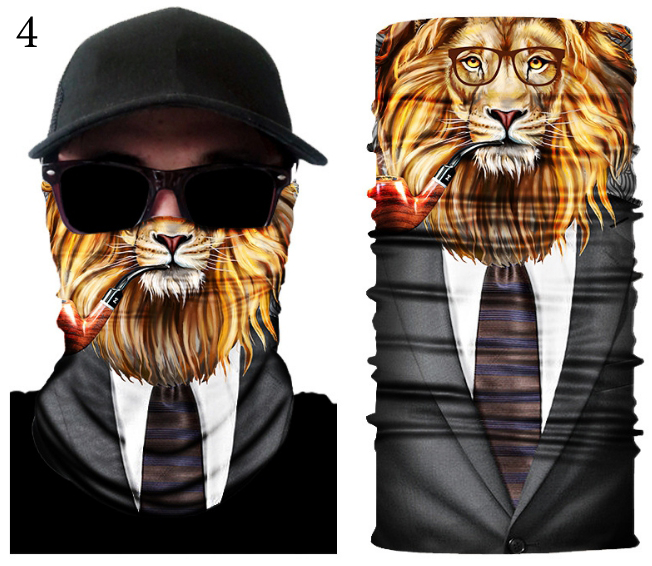 3D Мультибандана (бафф) 12 в 1 "Animal"