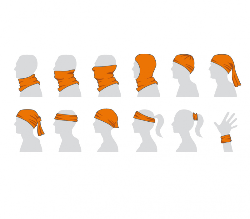 3D Мультибандана (бафф) 12 в 1 "Animal"