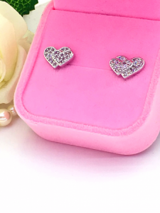 Серьги "Нежность сердец"