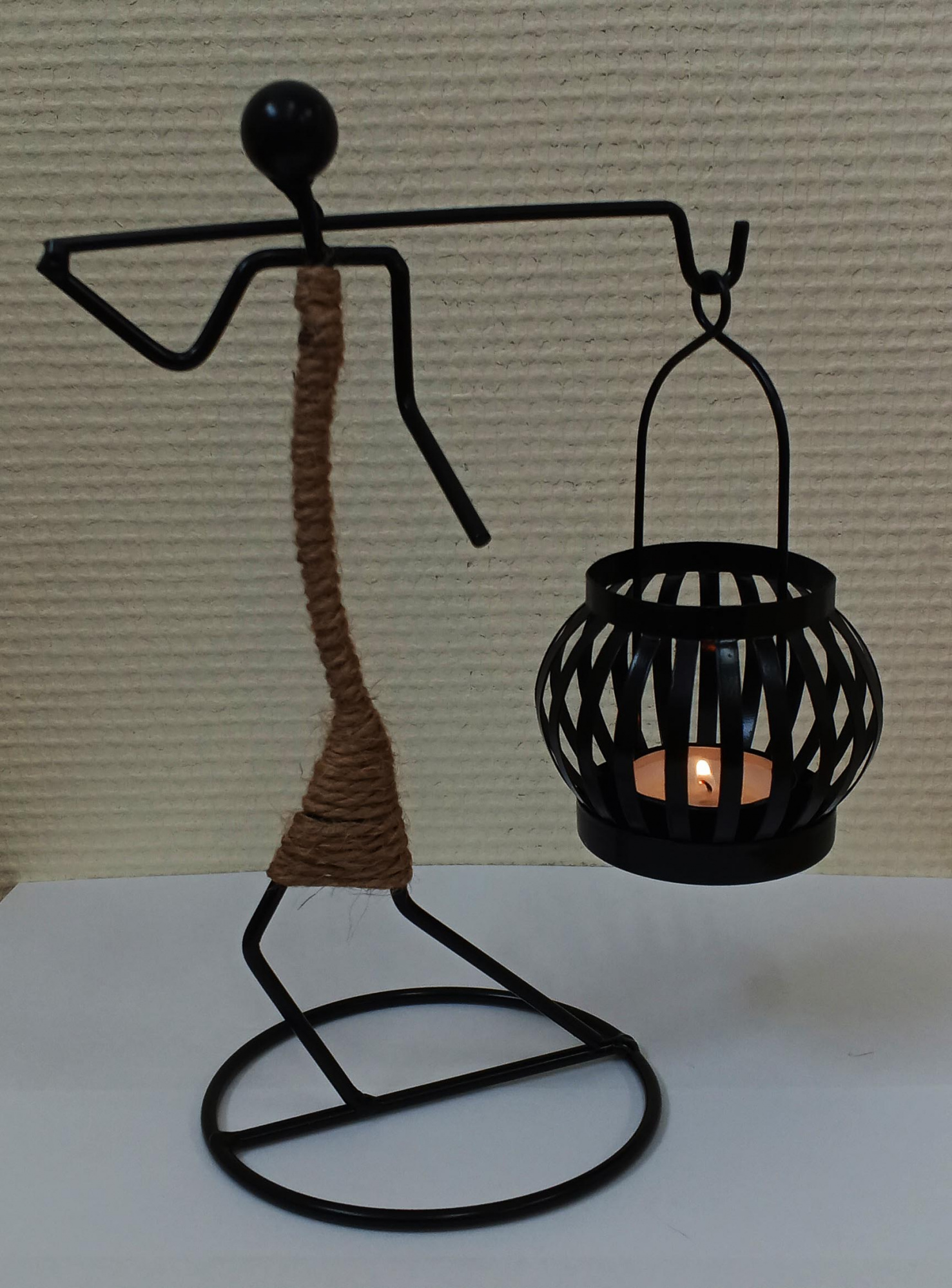 Подсвечник "Девушка-туземка"